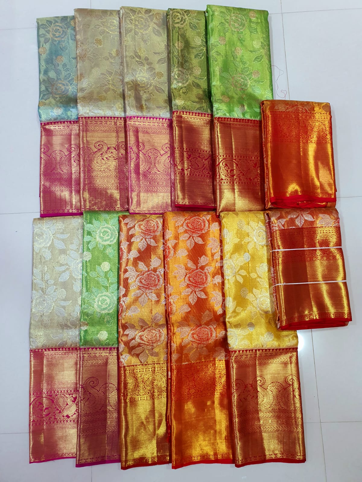 Exclusive Bridal Kanchipuram Tissue Silk Sarees Collection - Image 10
