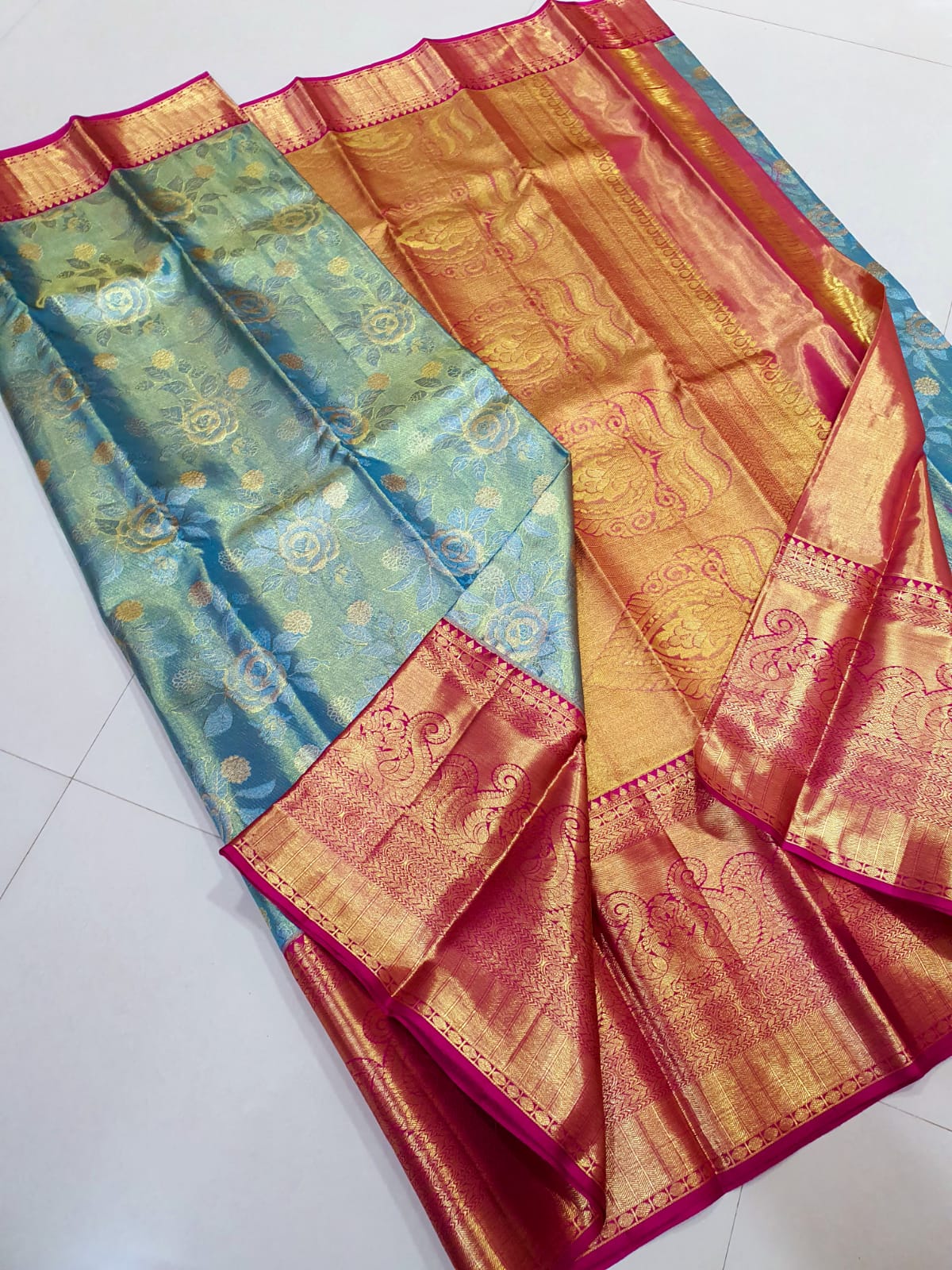 Exclusive Bridal Kanchipuram Tissue Silk Sarees Collection - Image 3