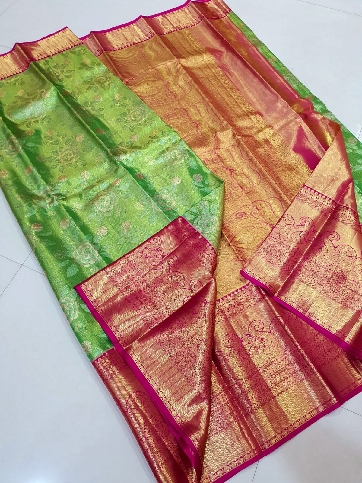 Exclusive Bridal Kanchipuram Tissue Silk Sarees Collection - Image 5