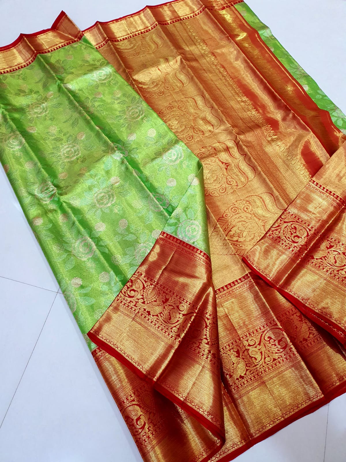 Exclusive Bridal Kanchipuram Tissue Silk Sarees Collection - Image 6