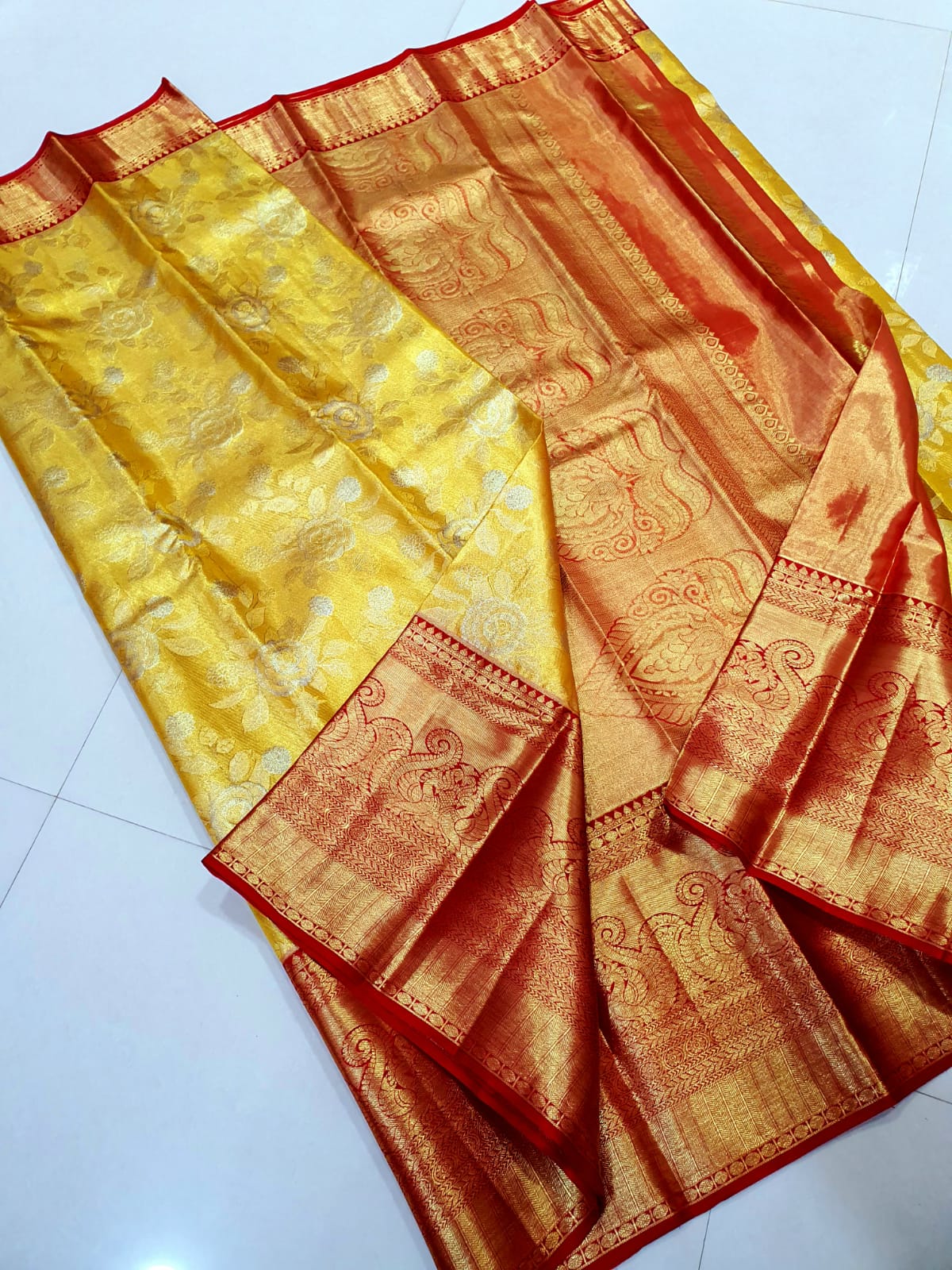 Exclusive Bridal Kanchipuram Tissue Silk Sarees Collection - Image 9