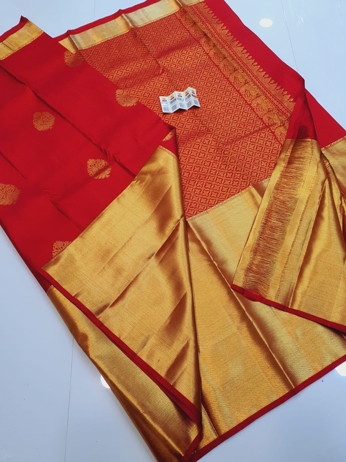 Long Border Kanchipuram Silk Sarees Collection - Image 13