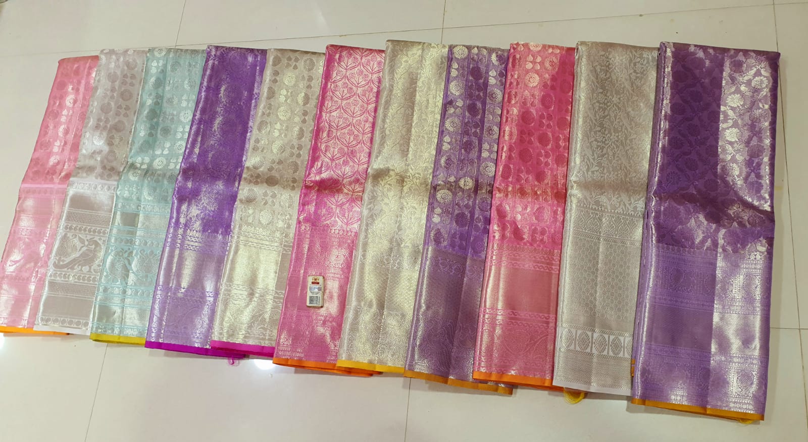 Tissue Kanchipuram Silk Sarees