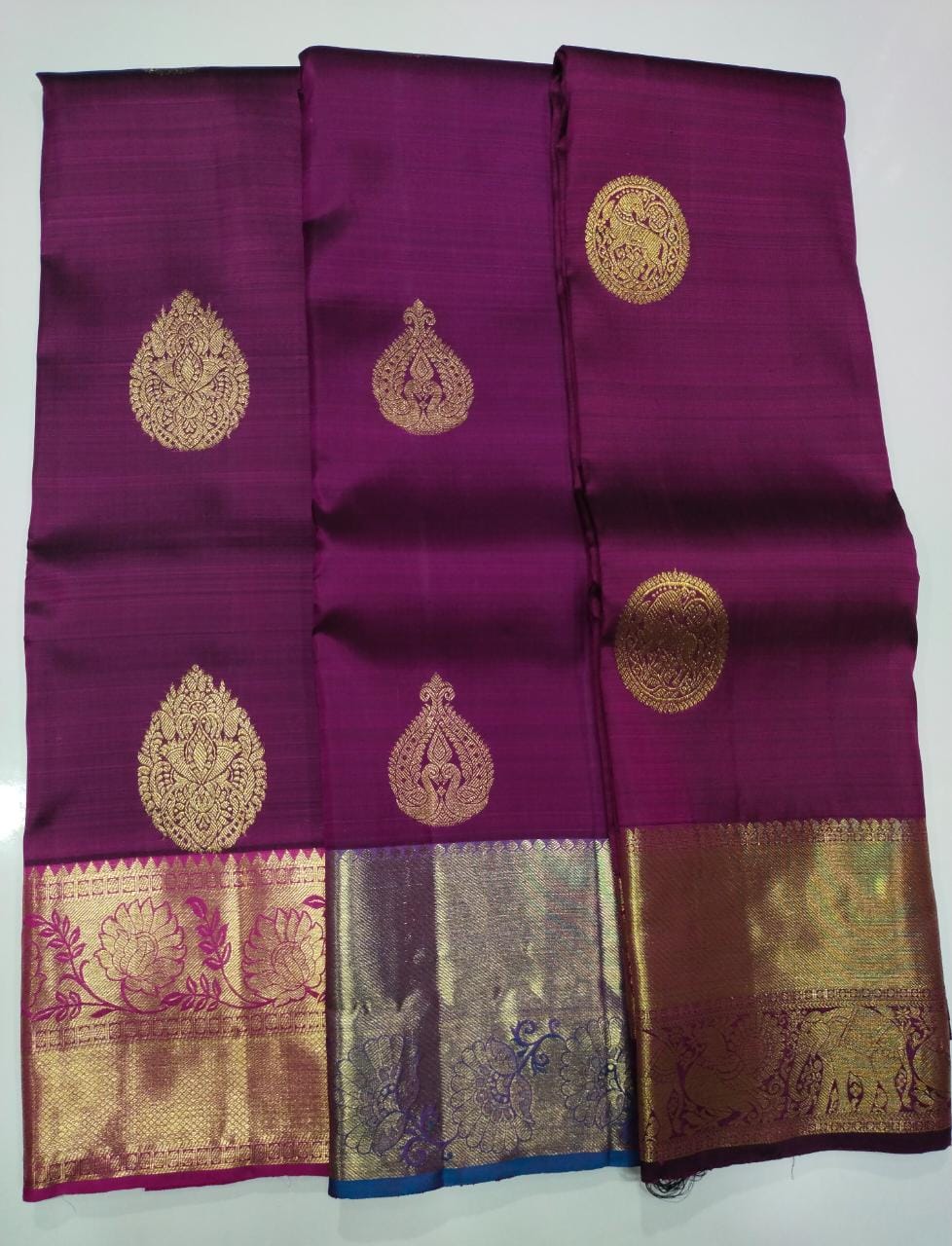 Traditional Handloom Kanchipuram Silk Sarees Collection - Image 3