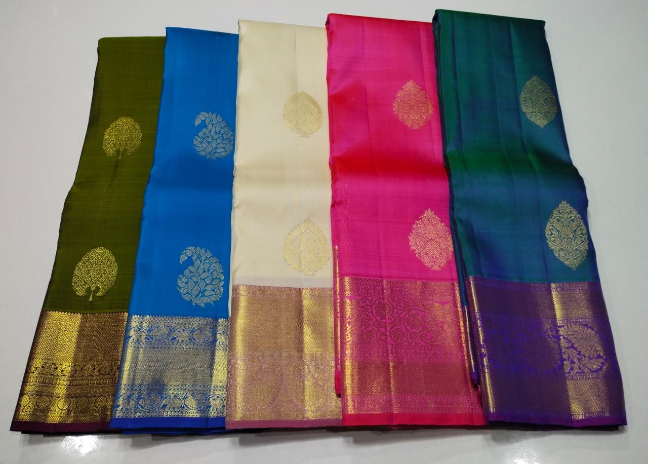 Traditional Handloom Kanchipuram Silk Sarees Collection - Image 4
