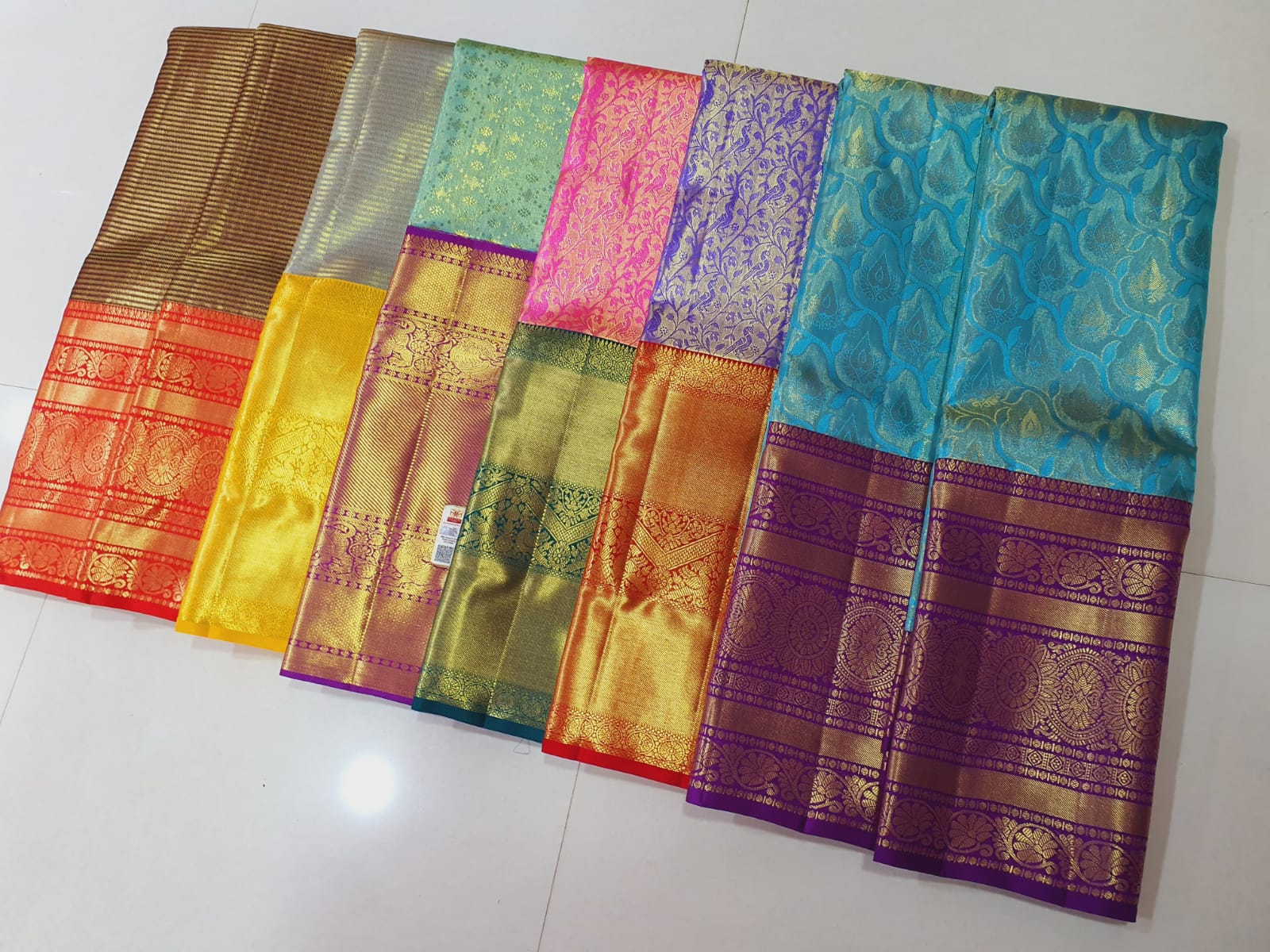 Trendy Bridal Kanchipuram Silk Sarees Collection - Image 7