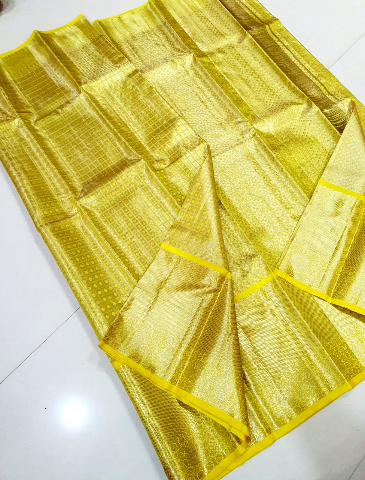 Unique Shades Pure Tissue Kanchipuram Silk Sarees Collection - Image 3