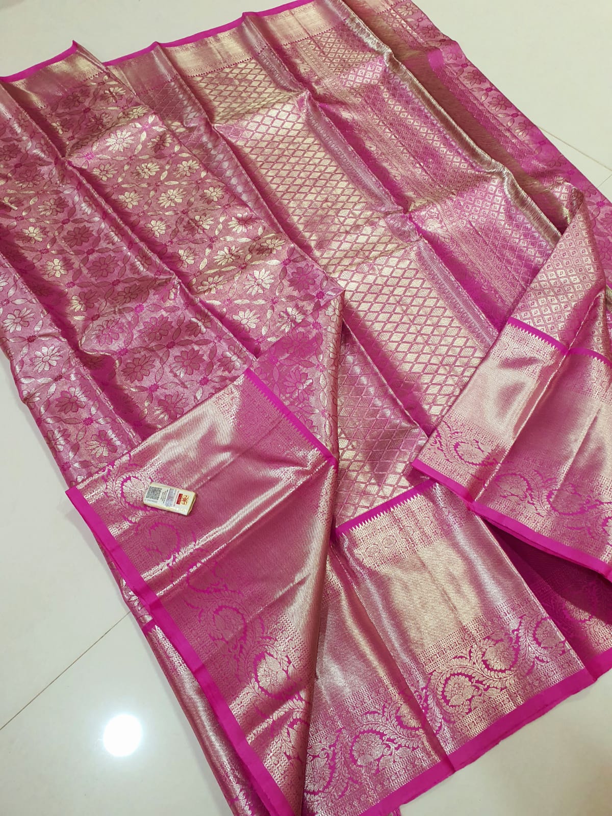 Unique Shades Pure Tissue Kanchipuram Silk Sarees Collection - Image 6